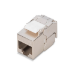 Digitus CAT 6A compact keystone module, shielded, tool-free mounting connection