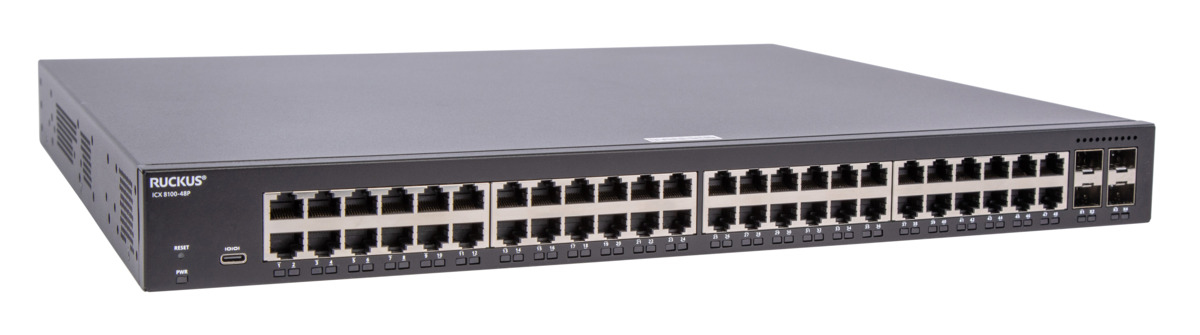 RUCKUS Networks ICX8100-48P network switch Managed Gigabit Ethernet (1