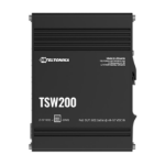 Teltonika TSW200 Industrial PoE+ Ethernet Switch, 2x SFP Ports, 8x PoE+ Ports with speeds up to 1000 Mbps, Power Up to 240 W, PSU excluded