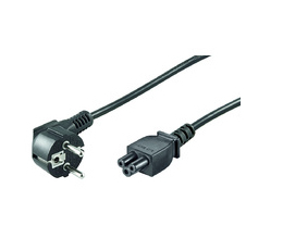 Image of Microconnect PE010818 power cable Black 1.8 m CEE7/7 C5 coupler