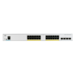 Cisco Catalyst 1000-24FP-4X-L Network Switch, 24 Gigabit Ethernet (GbE) PoE+ Ports, 370W PoE Budget, four 10 G SFP+ Uplink Ports, Enhanced Limited Lifetime Warranty (C1000-24FP-4X-L)