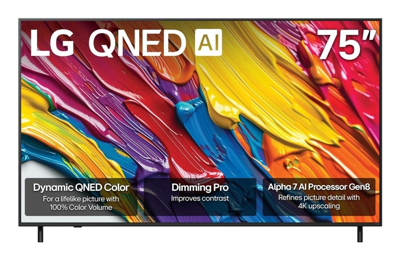 LG 75QNED82AUA 75 inches 4K Ultra HD QNED TV