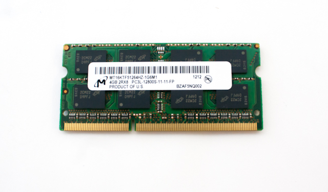 Image of HP 691740-001 memory module 4 GB 1 x 4 GB DDR3 1600 MHz