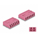 DeLOCK 87928 glasvezeladapter LC/LC 1 stuk(s) Violet