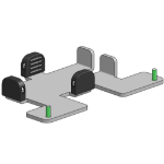 Ergonomic Solutions Wave ID Plus NFC bracket for