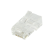 LogiLink MP0071 wire connector RJ-45 Transparent