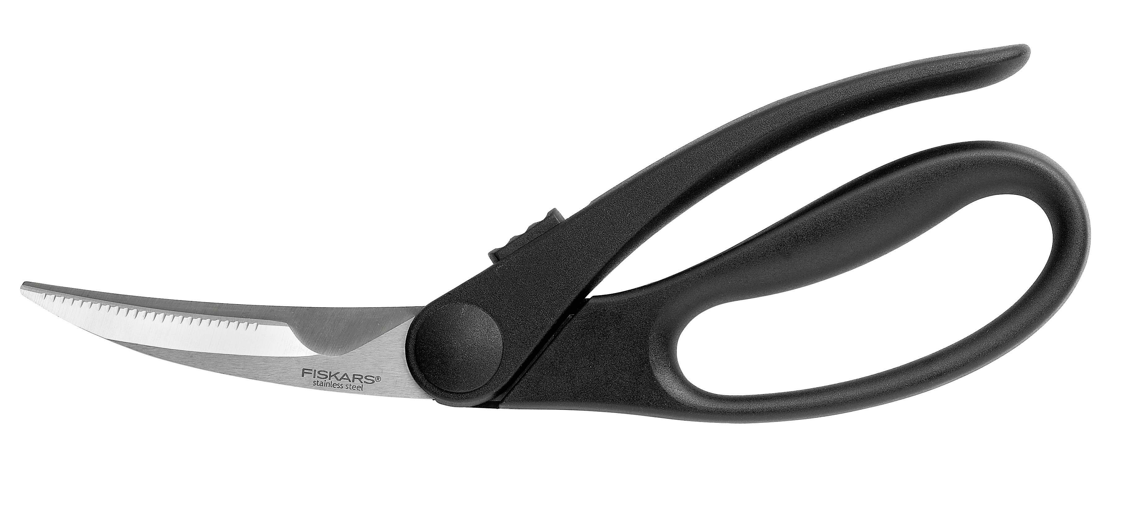Image of Fiskars 1023819 - Poultry - Black - Stainless steel - Stainless...