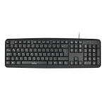 Perfect Choice PC-201038 teclado Hogar USB QWERTY Inglés Negro