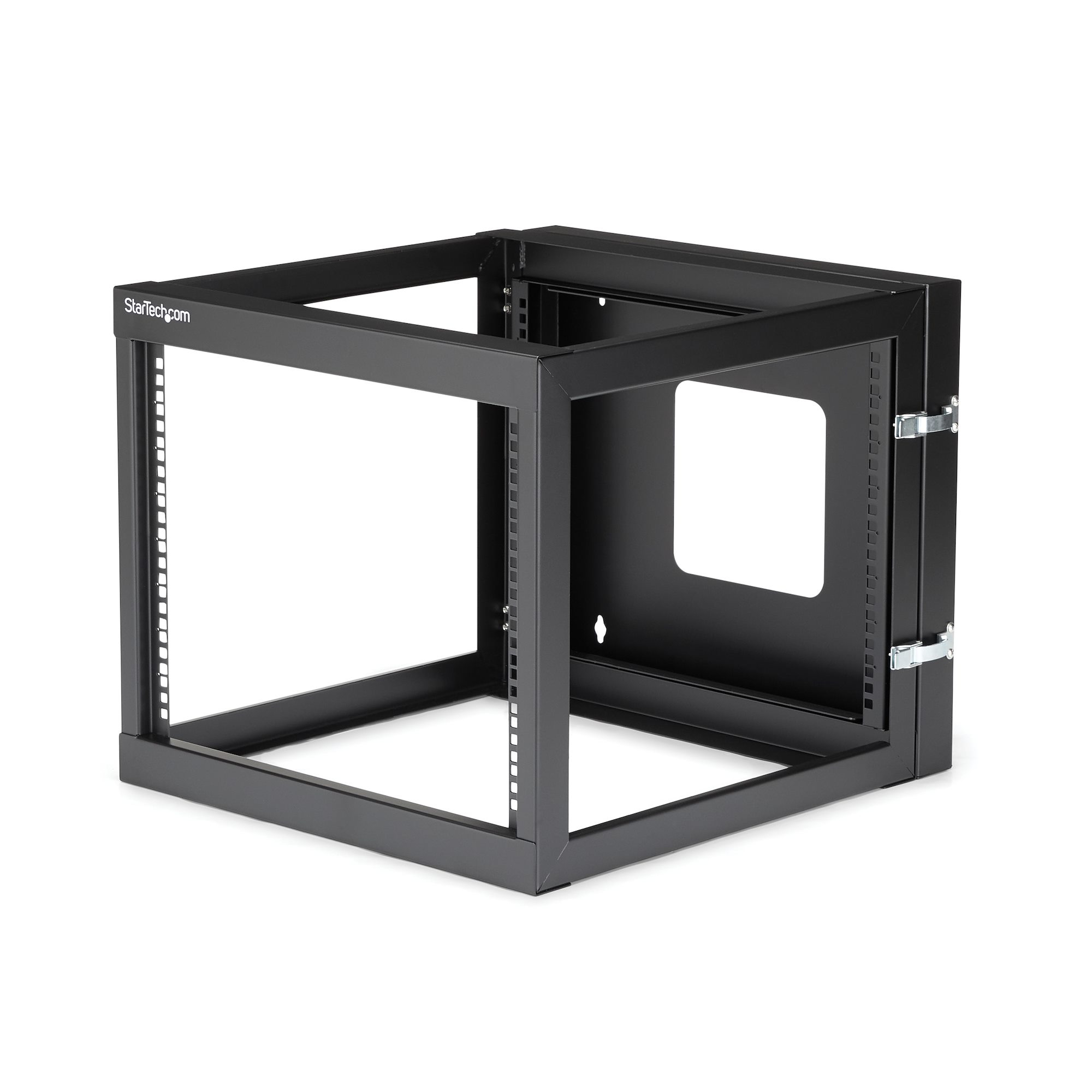 StarTech.com 8U Hinged Open Frame Wall-Mount Server Rack - 22 in. Deep