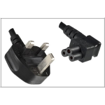 Microconnect PE090830A power cable Black 3 m C5 coupler