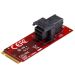 StarTech.com U.2 (SFF-8643) to M.2 PCI Express 3.0 x4 Host Adapter Card for 2.5â€ U.2 NVMe SSD