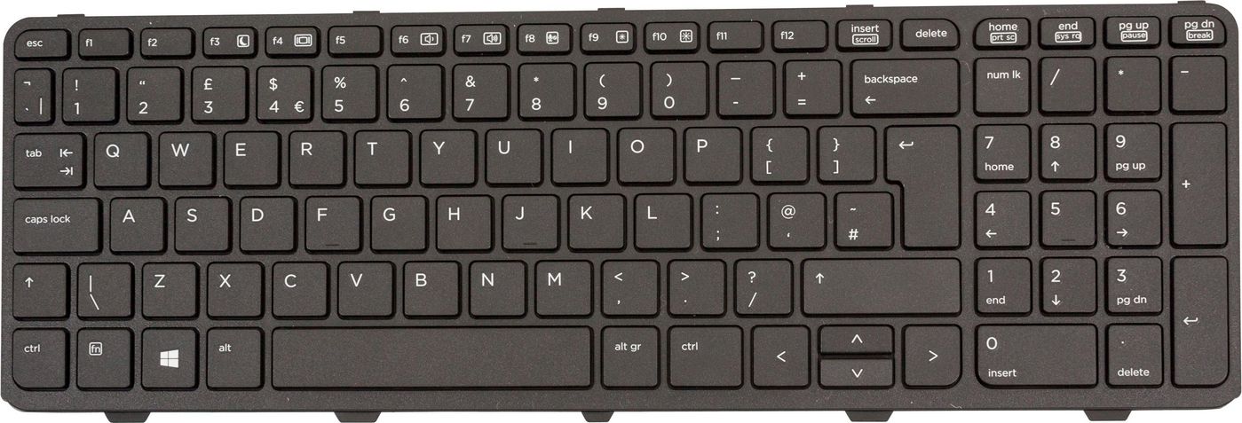 HP 450/470 Keyboard (UK)