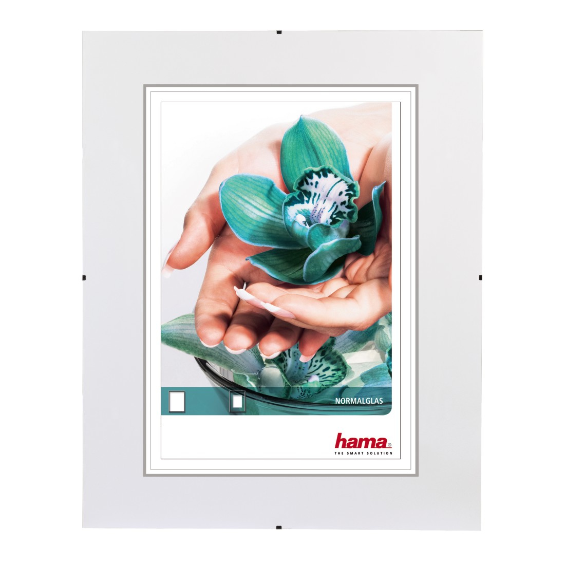 Image of Hama Clip-Fix - Glass - Transparent - Single picture frame - 10 x...