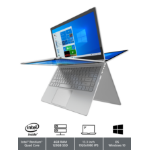 Geo Computers GeoFlex 230 2-in-1 Laptop with 13.3-inch Touchscreen Windows 10 Intel Pentium Quad-Core 4GB RAM 128GB SSD - Includes 1 Year Microsoft 365