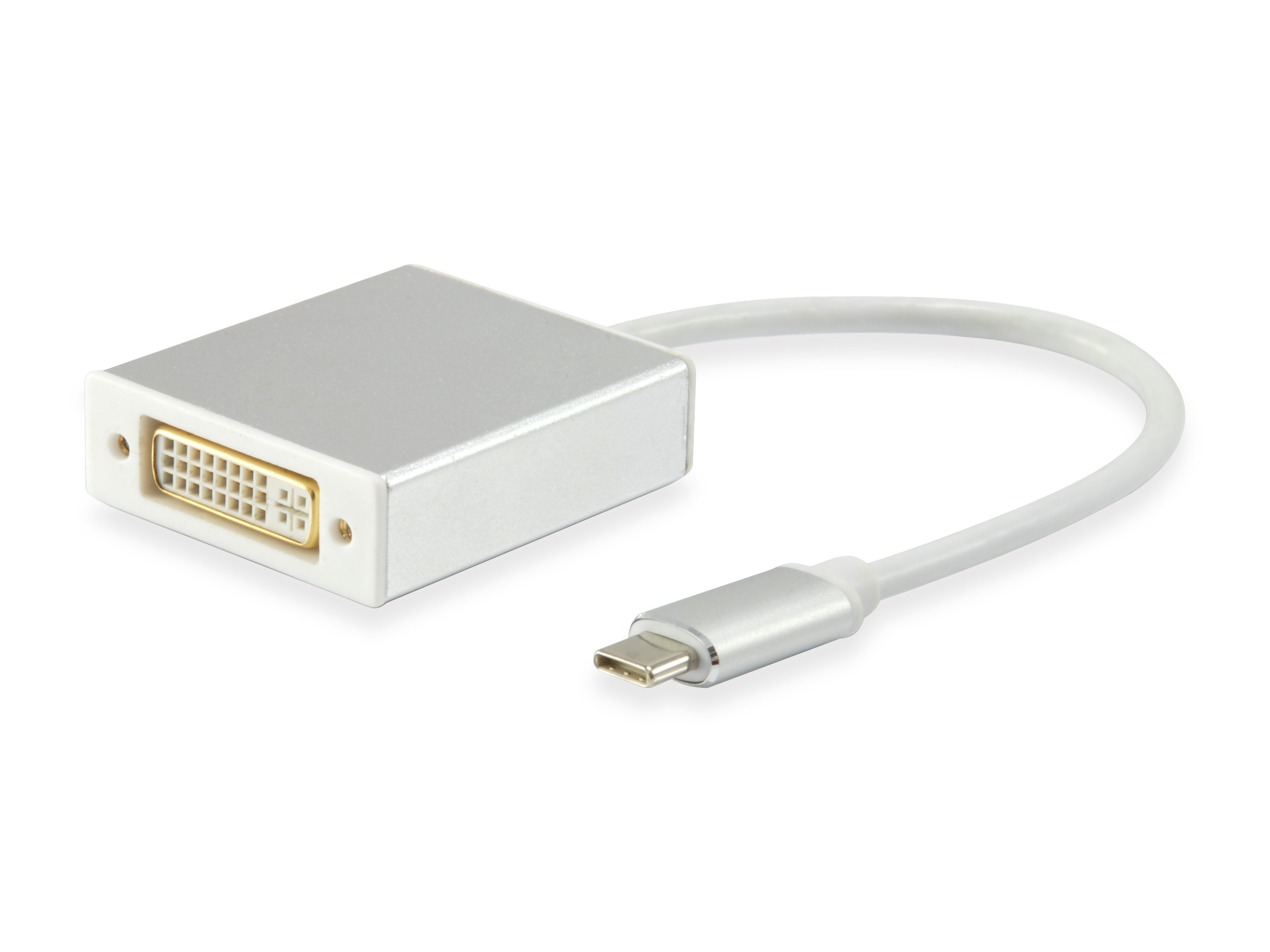 Image of Equip USB Type C to DVI-I Dual Link Adapter