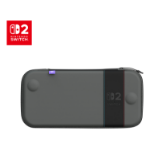 Turtle Beach PlayTrek Charcoal Black Slim Case. Officially licensed for Nintendo Switch 2