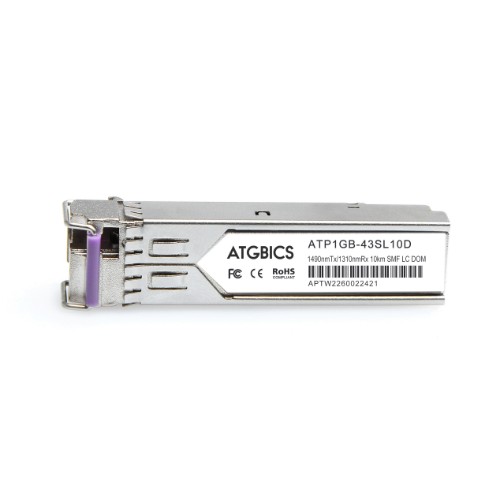 ATGBICS SFP-GE-BX-D1-I-C network transceiver module Fiber optic 1250 Mbit/s