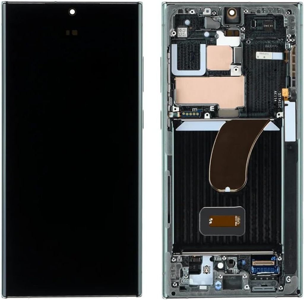 EU Product - S23 Ultra Original Display Assembled Frame - Green thumbnail