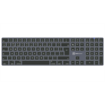 Logickeyboard SKB-TM-UK keyboard Home USB + Bluetooth QWERTY UK English Titanium