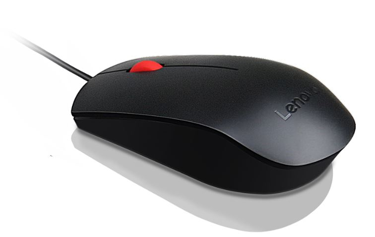 Image of Lenovo Essential mouse Ambidextrous USB Type-A Optical 1600 DPI