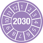 Brady Inspection Date Labels