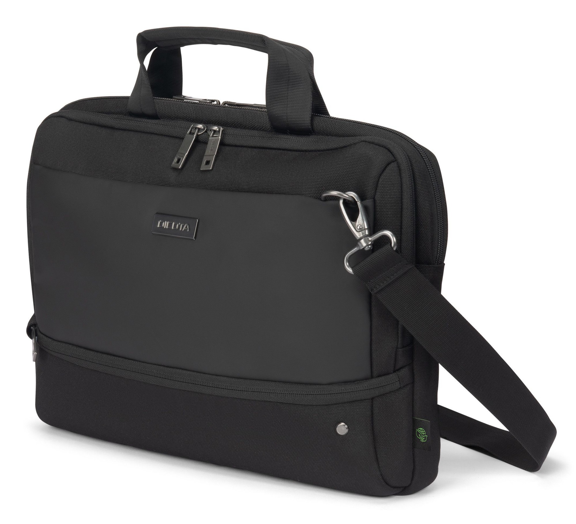 DICOTA D32172-RPET laptop case 35.6 cm (14") Briefcase Black