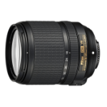 Nikon AF-S DX Nikkor 18-140 mm F/3.5-5.6G ED VR Camera Lenses, Black