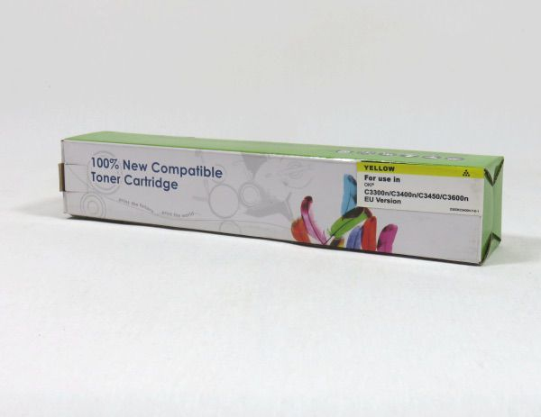 Data Direct Yellow Oki C3300 3400 3450 3600 Toner Hc Compatible 434593