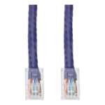 AddOn Networks 100ft Purple CAT 6 PVC Ethernet Cable Non-Booted RJ-45 M/M