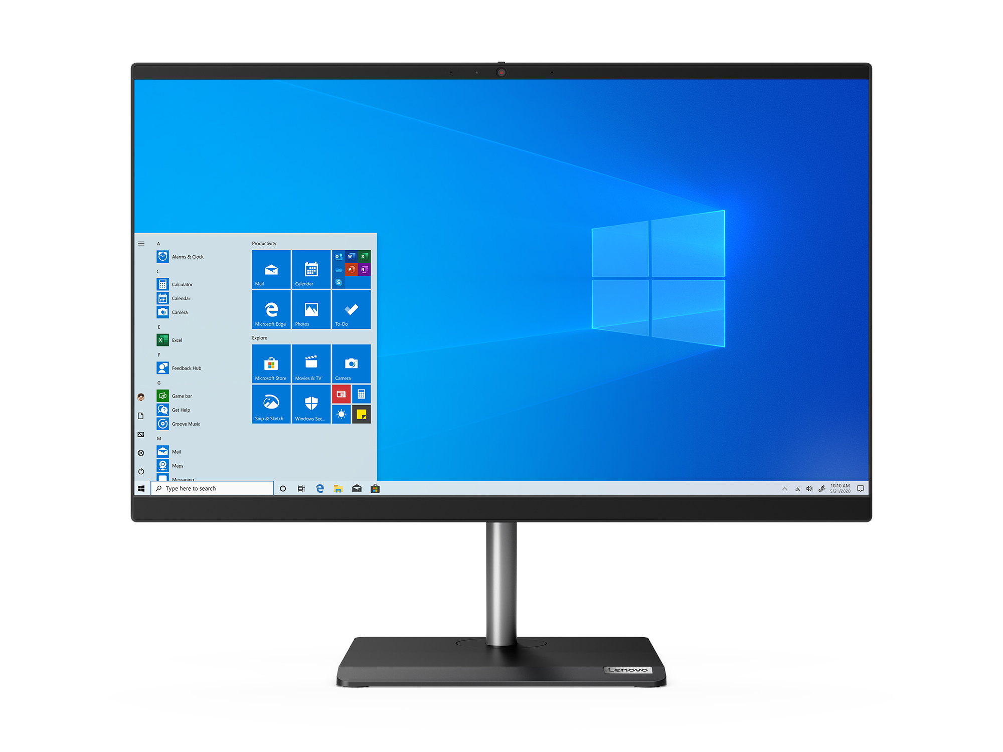 Lenovo V30a 60.5 cm (23.8") 1920 x 1080 pixels 10th gen Intel® Core™ i5 8 GB DDR4-SDRAM 256 GB SSD All-in-One PC Windows 10 Pro Wi-Fi 5 (802.11ac) Black
