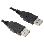 Axiom USB 2.0 3m USB cable 118.1" (3 m) USB A Black