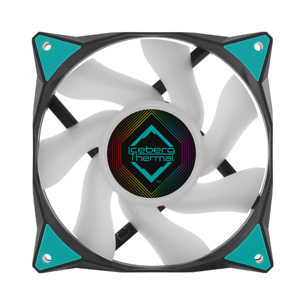 Image of Iceberg Interactive IceGALE ARGB - Fan - 12 cm - 500 RPM - 2200...