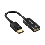 Equip 133448 DisplayPort HDMI Zwart