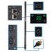 Tripp Lite PDUMNV30HVLX power distribution unit (PDU) 24 AC outlet(s) 0U Black