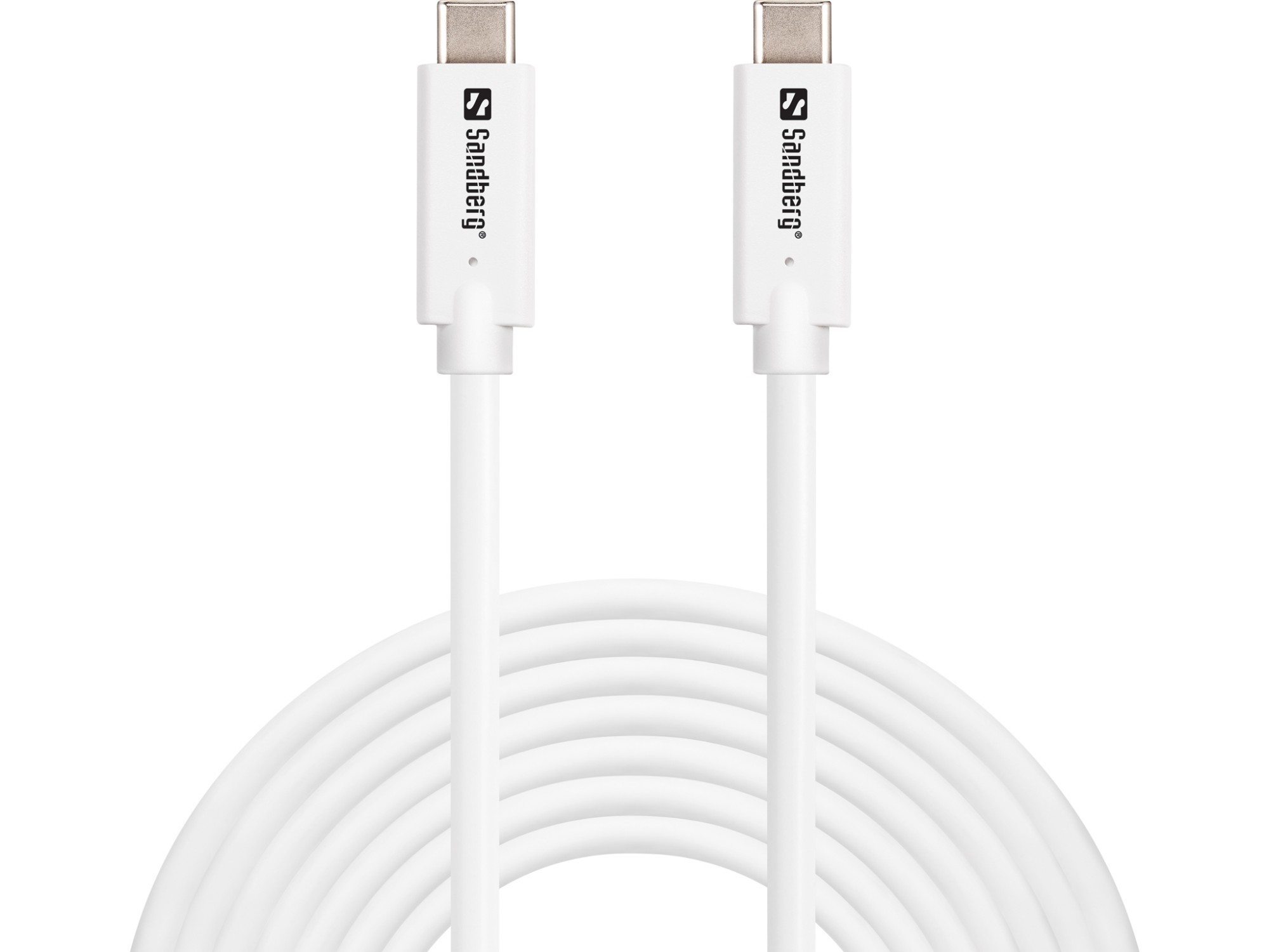 Sandberg USB-C>C USB 3.2 Gen2 100W. 5m