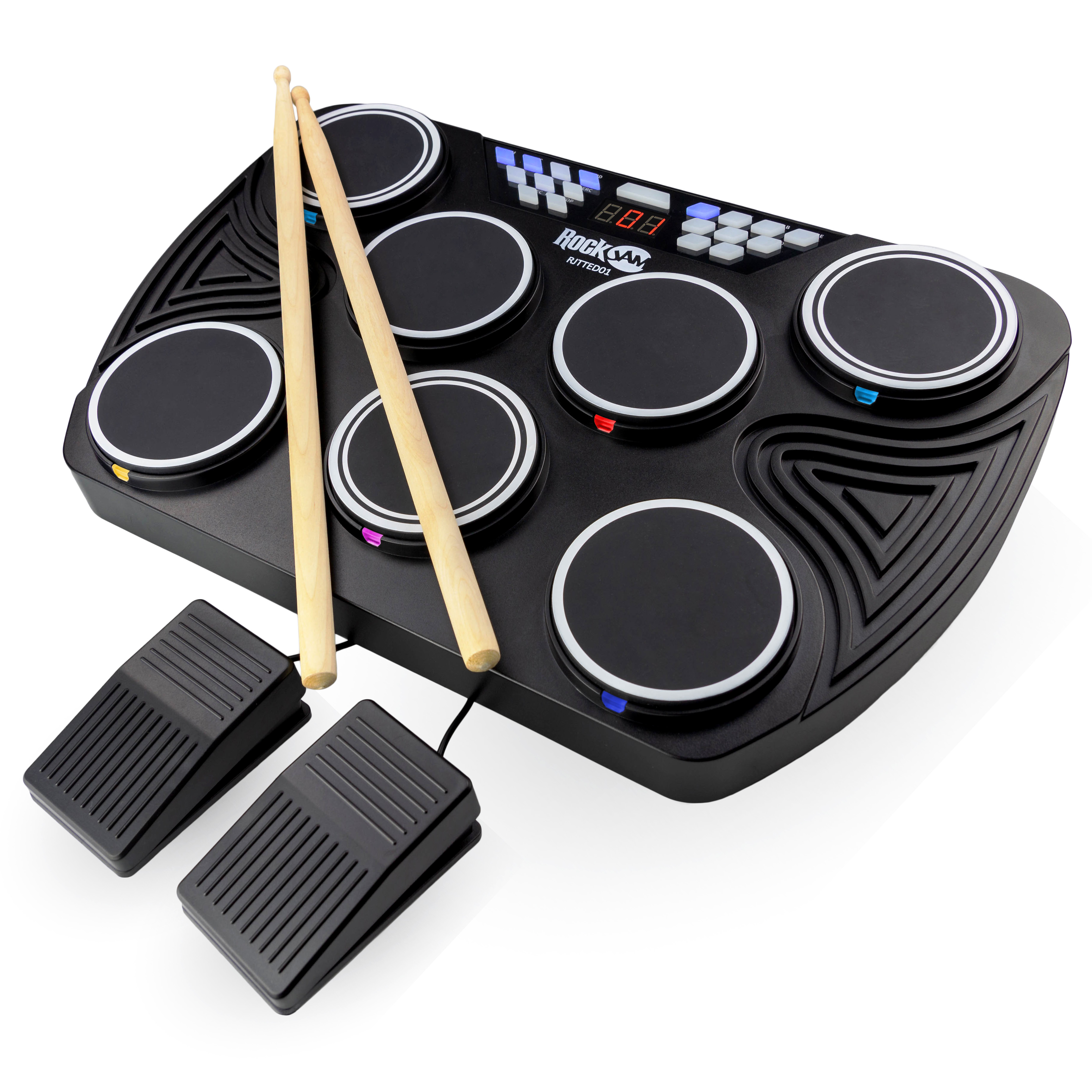 Image of PDT RJ TT 7 Pad Elec MIDI BT Drum Kit