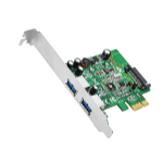 Siig 2-Port USB3.0 interface cards/adapter Internal USB 3.2 Gen 1 (3.1 Gen 1)