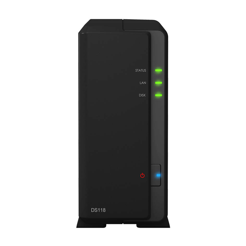 Synology DiskStation DS118 NAS storage Server Compact Ethernet LAN 