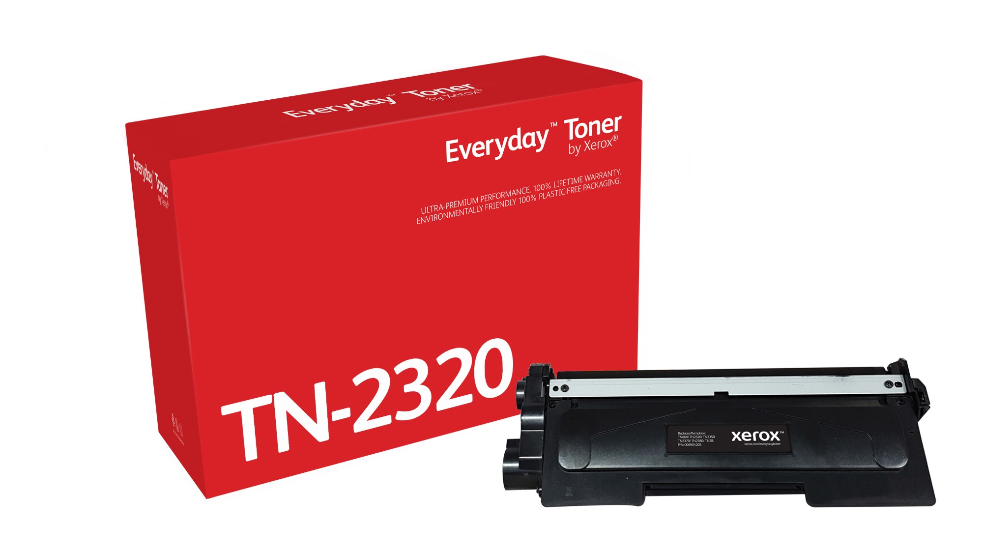 Image of Xerox 006R04205 Toner-kit. 2.6K pages (replaces Brother TN2320) for Br