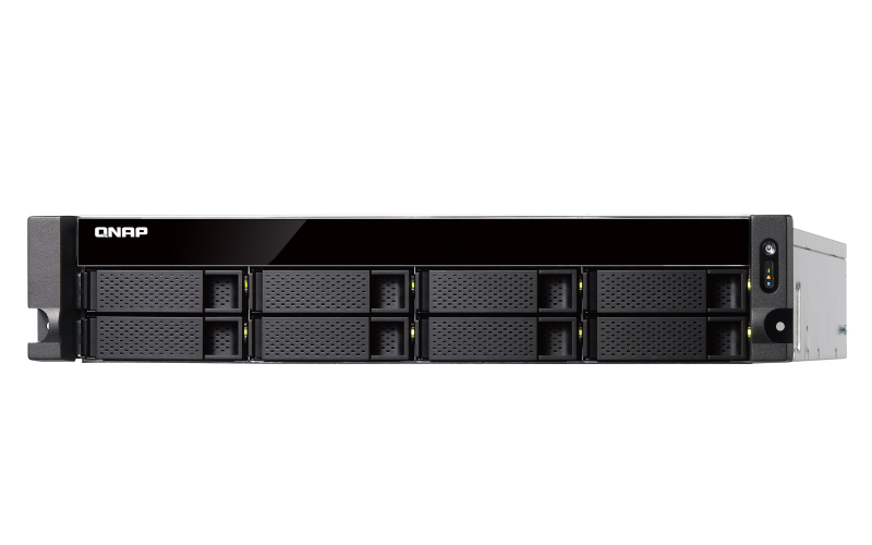Image of QNAP TS-877XU-RP NAS Rack (2U) Ethernet LAN Black, Grey 2600