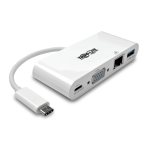 Tripp Lite U444-06N-VGU-C video cable adapter USB Type-C VGA (D-Sub) White