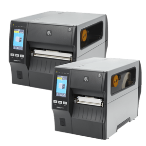 Zebra ZT411 RFID midrange printer, 300 dpi, 356 mm/s, thermal transfer, UHF, Bluetooth, Wi-Fi, Ethernet, RS232, USB 2.0, EU/UK power cord.
