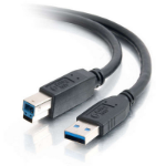 C2G 2m USB 3.0 A Male to B Male Cable USB cable 78.7" (2 m) USB B Black