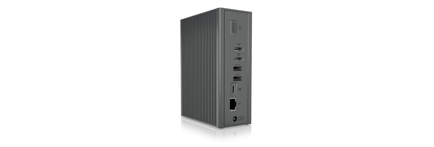 Image of ICY BOX IB-DK2262AC - Wired - USB 3.2 Gen 1 (3.1 Gen 1) Type-C -...