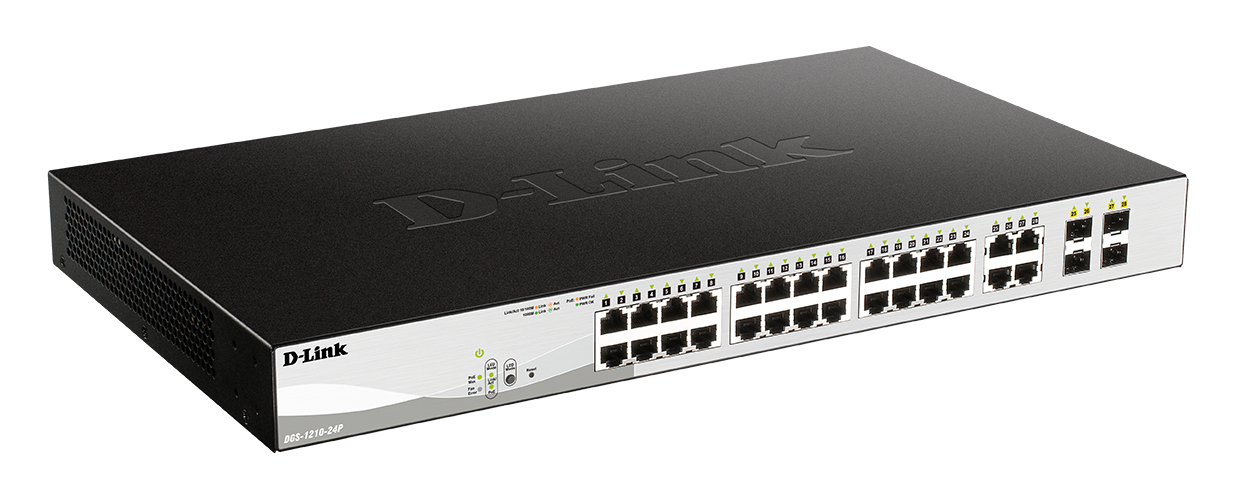 Image of D-Link DGS-1210-24P network switch Managed L2 Gigabit Ethernet...