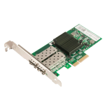 PLUSOPTIC PCIe NIC, PCIe x4 Dual Port SFP Port with Intel I350AM2 Controller