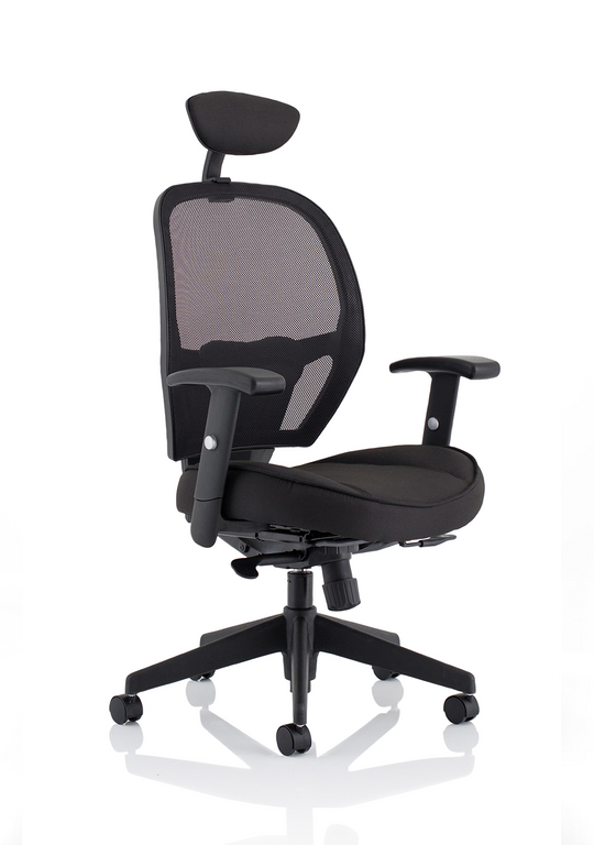 Image of Dynamic KC0283 office/computer chair Padded seat Mesh backrest