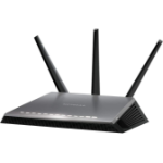 NETGEAR D7000 wireless router Gigabit Ethernet Dual-band (2.4 GHz / 5 GHz) Black