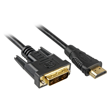 4044951015221 SHARKOON Kabel HDMI -> DVI-D (24+1) 3m schwarz