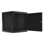 Lanberg WF01-6612-00B rack cabinet 12U Wall mounted rack Black